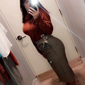 Forever 21 plaid skirt